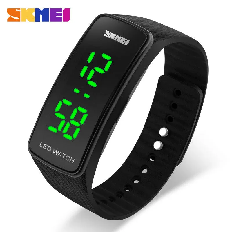 SKMEI Men Sports Watches Women Digital Watch Fashion Brand Relogio Feminino Relojes Mujer  New Lady LED Display Wristwatches