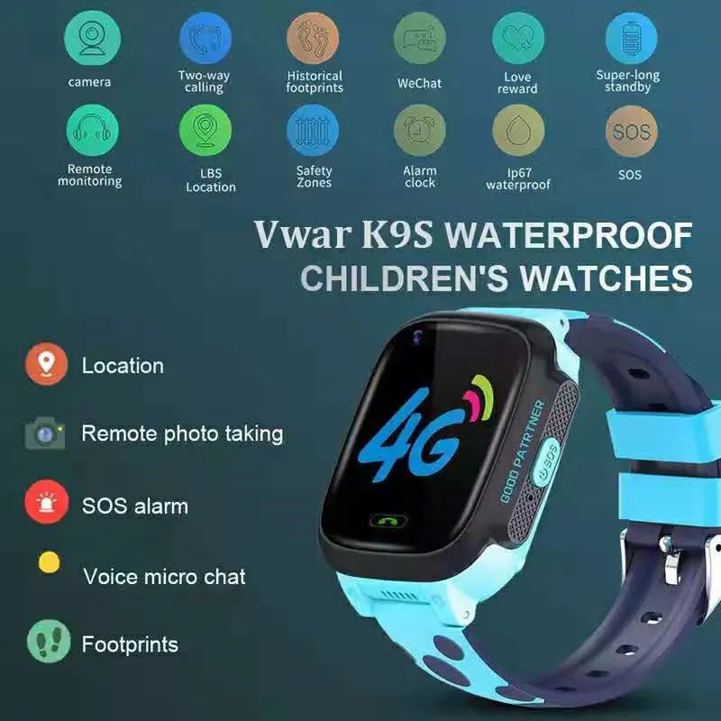 Smart Kids Phone Watch Video Touch Waterproof