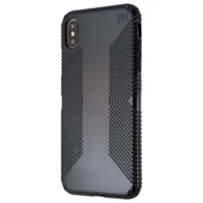 Speck Presidio Glossy Grip Case for Apple iPhone XS Max Smartphones - Black