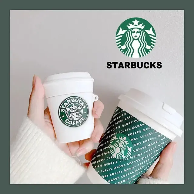 Starbucks Coffee Airpod Case airpods 1/2 case AirPods Pro case-Starbucks AirPods case