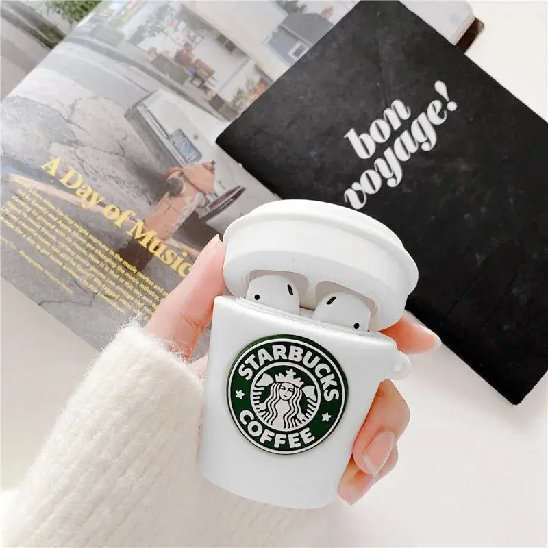 Starbucks Coffee Airpod Case airpods 1/2 case AirPods Pro case-Starbucks AirPods case