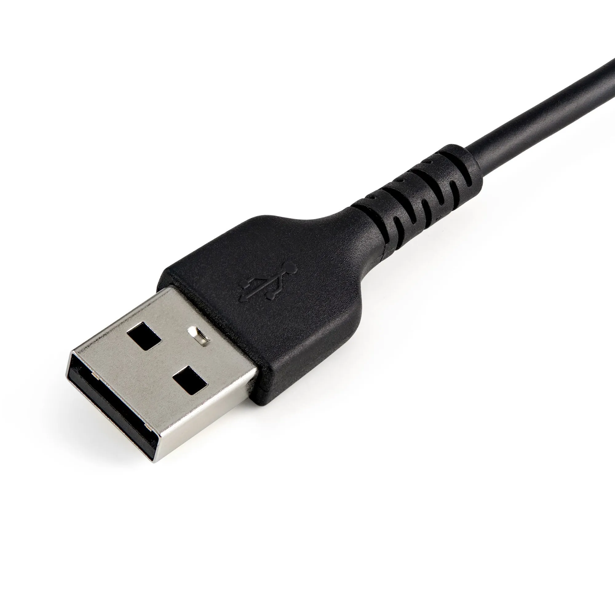 Startech.Com 12 In(30Cm) Durable Black Usb-A To Lightning Cable, Heavy Duty Rugged Aramid Fiber Usb Type A To Lightning