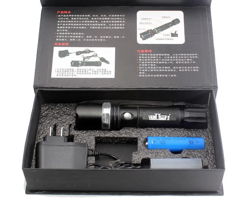 Strong light led flashlight