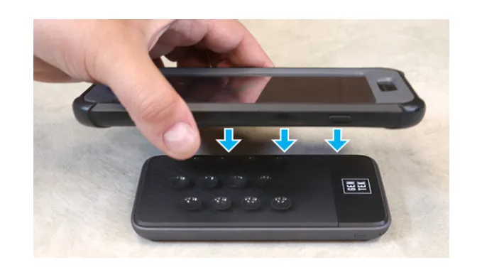 Suction Cup Wireless Charging Power Bank - Ships Next Day!