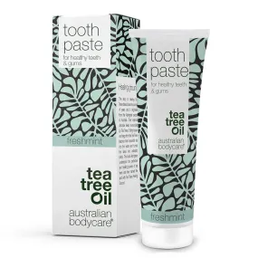 Tea Tree Oil Tooth Paste for healthy teeth and gums — For the daily care of gingivitis and oral thrush