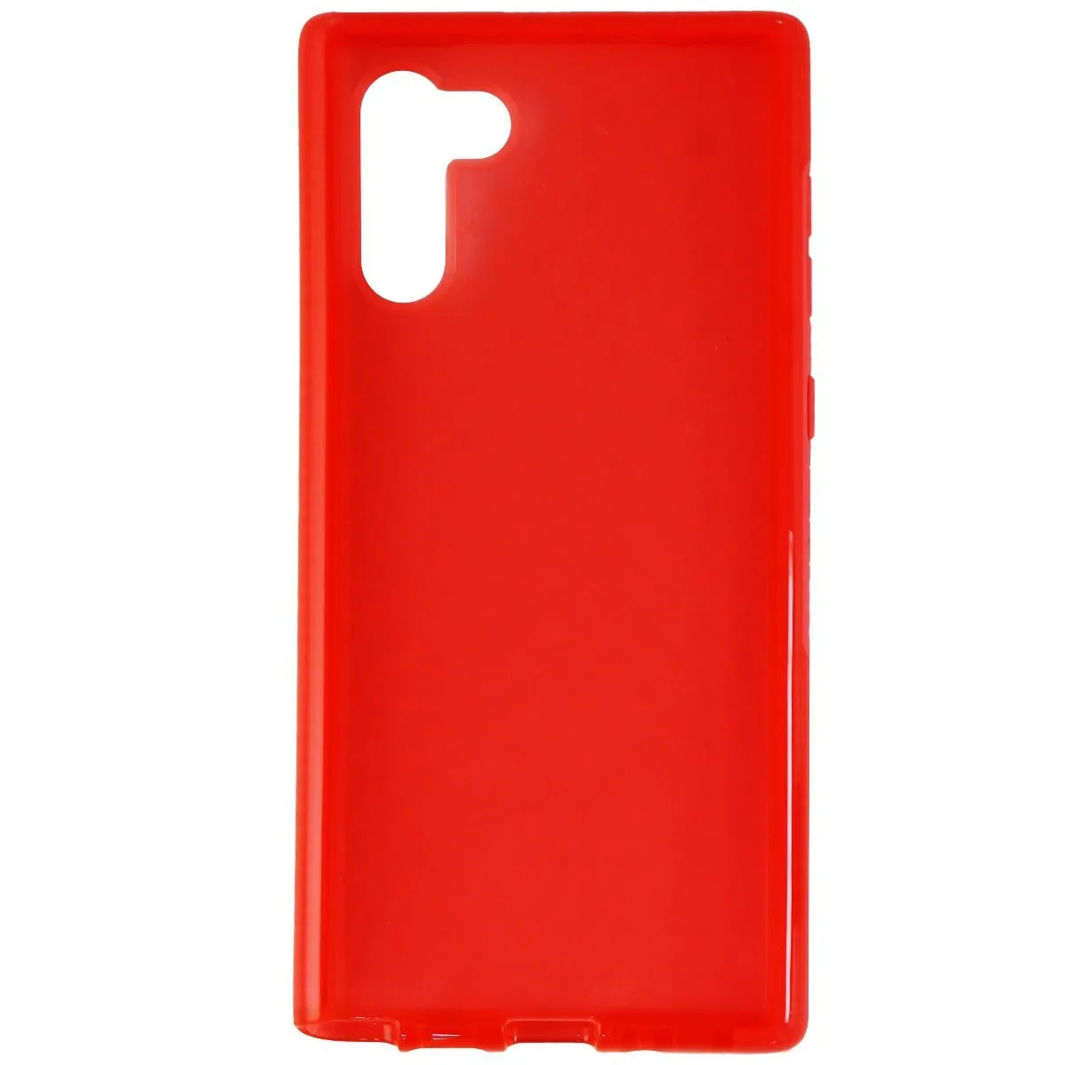 Tech21 Evo Check Flexible Case for Samsung Galaxy Note10 - Coral My World (Red)