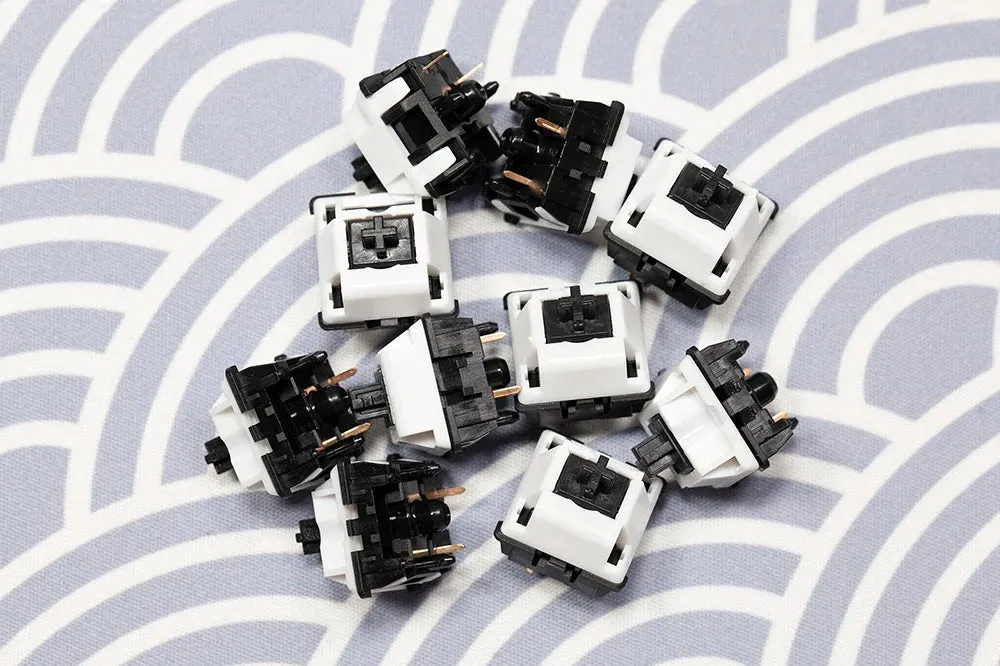 TECSEE Oreo Linear Switch 5pin RGB SMD 63.5g mx switch for mechanical keyboard Gold Spring POM HPE