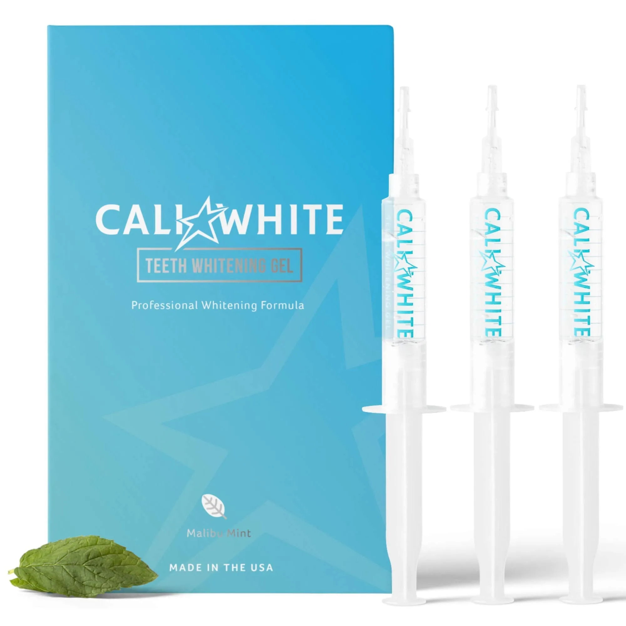 Teeth Whitening Kit Gel Refills, 35% Carbamide Peroxide, Natural, Vegan