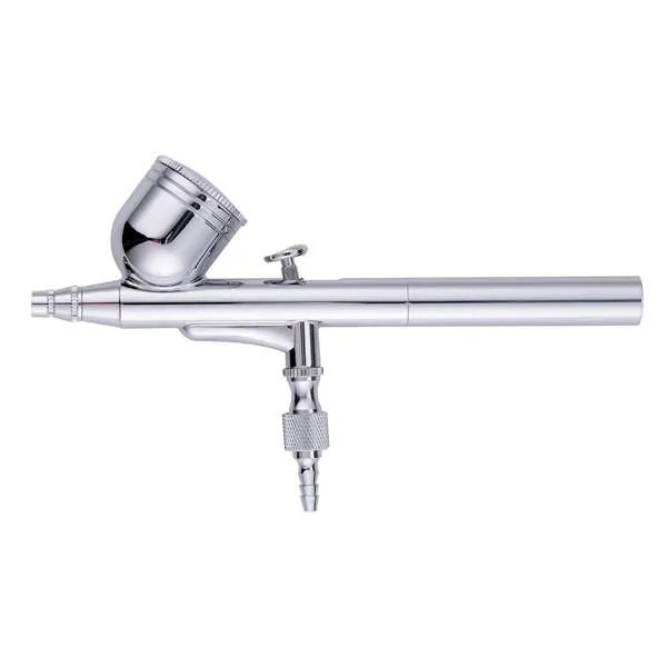 TheLAShop 0.3mm Nozzle Dual Action Gravity Feed Makeup Airbrush