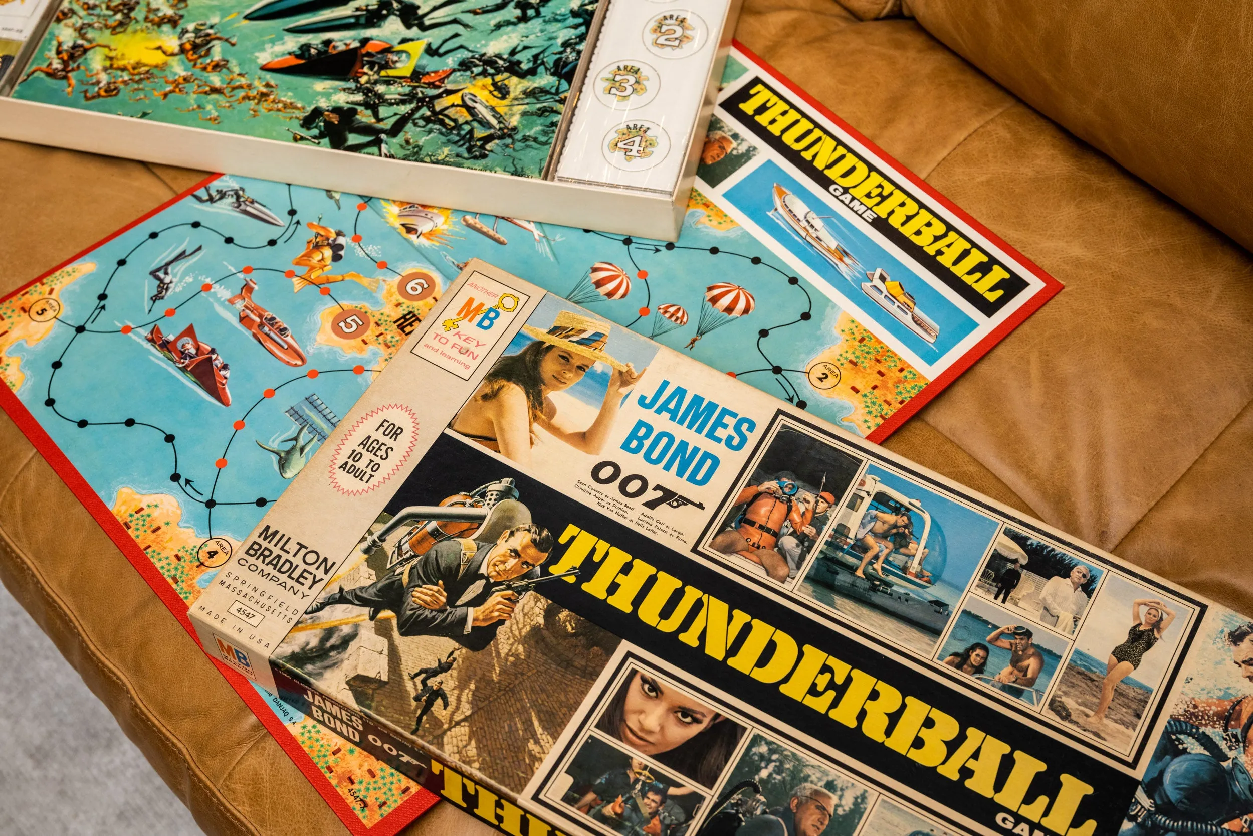 'Thunderball' Board Game from Milton Bradley