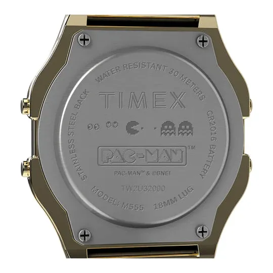 Timex T80 x PAC-MAN Digital Gold SS