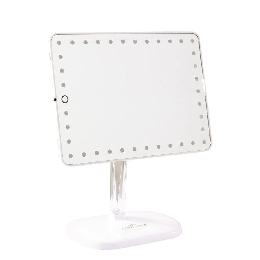 Touch Pro LED Makeup Mirror with Bluetooth Audio Speakerphone & USB Charger