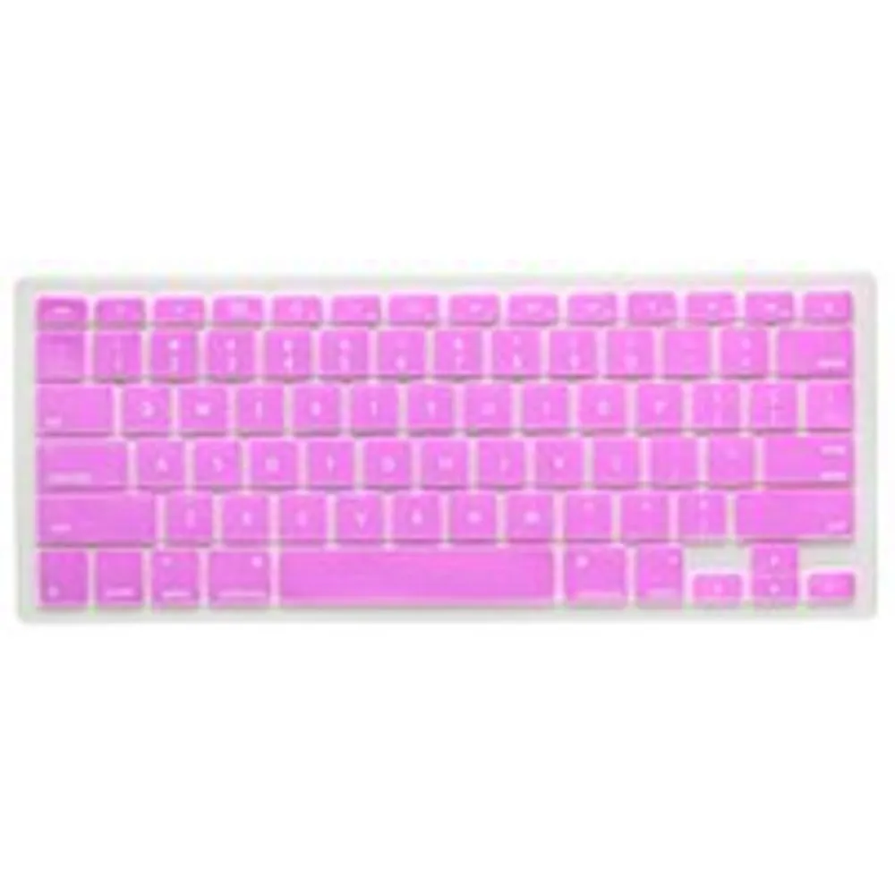 V7 Color Touch Pro MB1357PUR Silicone Keyboard Cover for Apple MacBook, MacBook Pro Notebooks - Purple