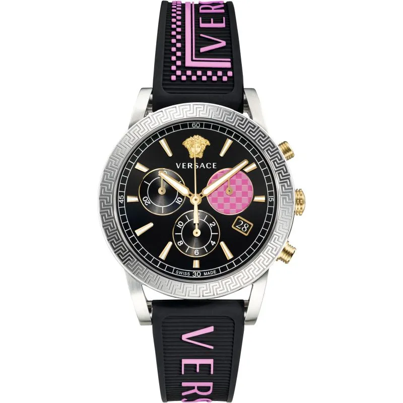 Versace Watch Sport Tech Chronograph Pink VELT00619