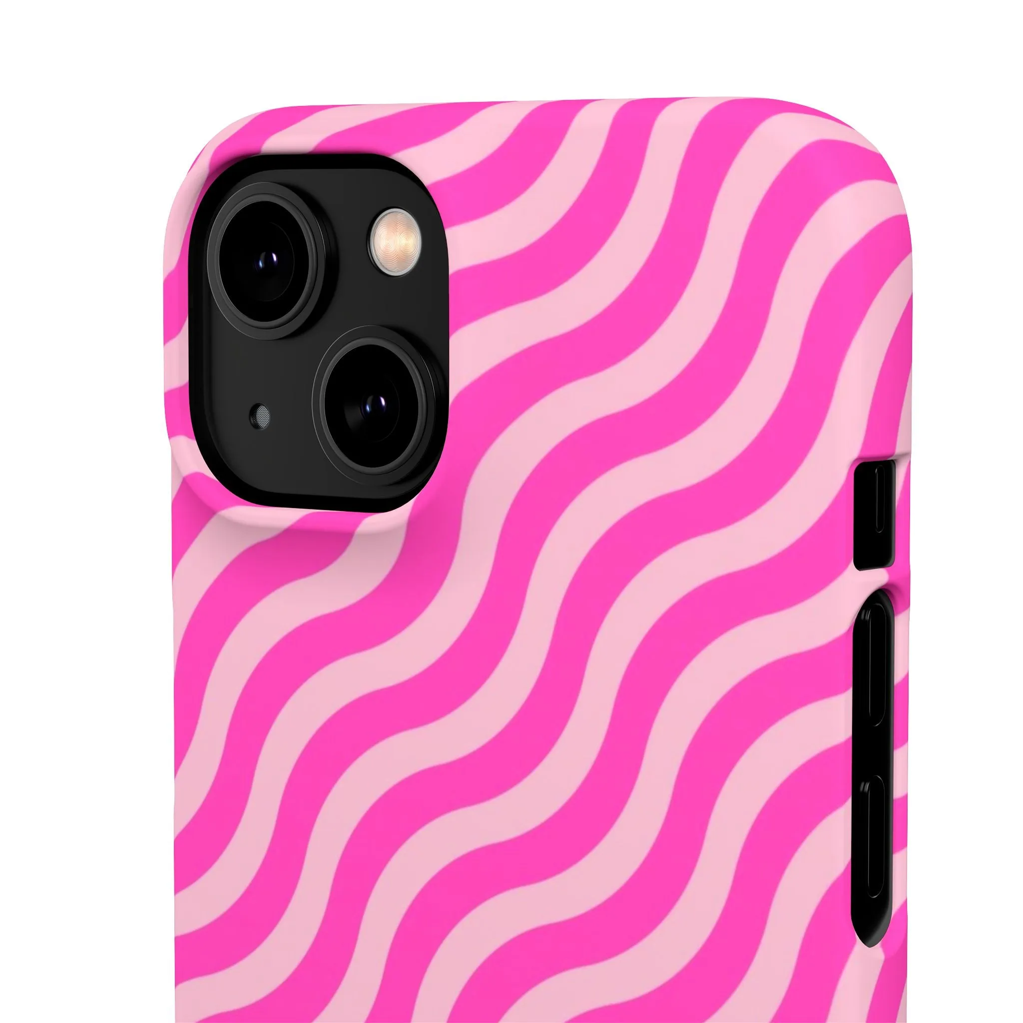 Waveicious Pink Snap iPhone Cases