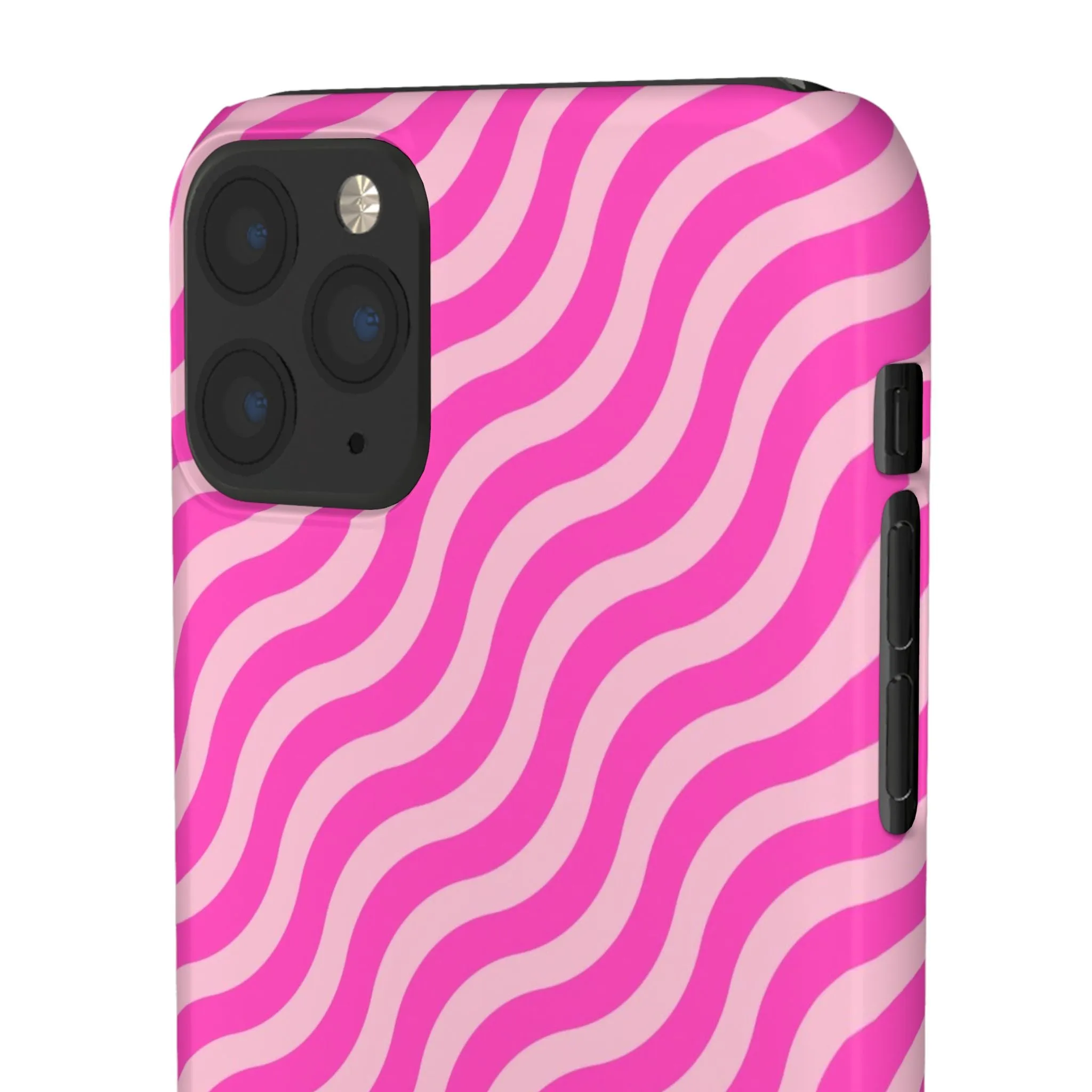 Waveicious Pink Snap iPhone Cases