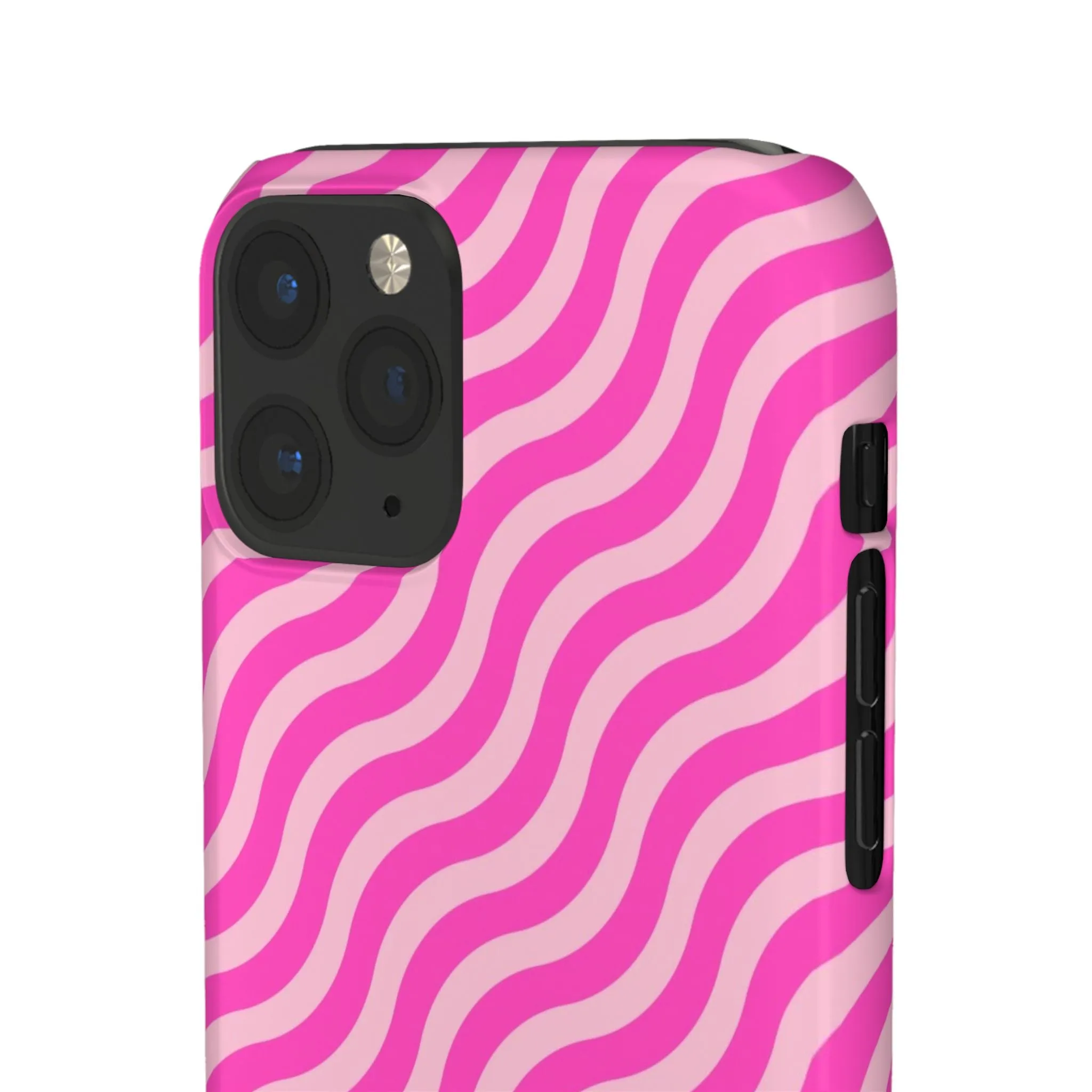 Waveicious Pink Snap iPhone Cases