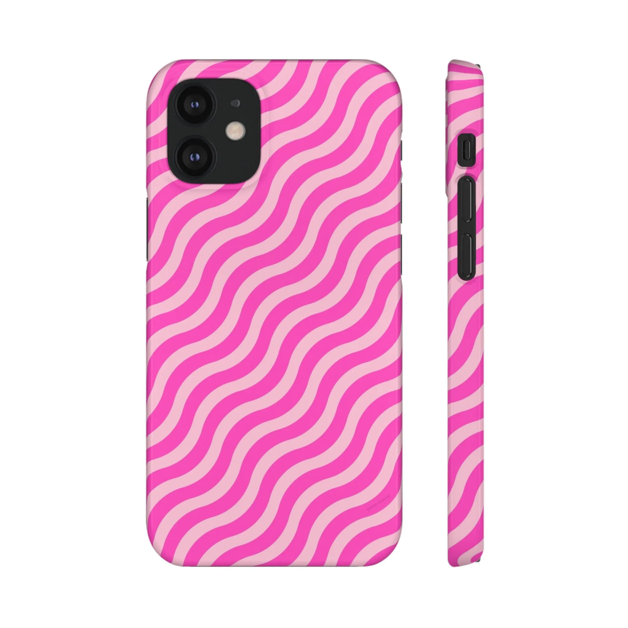 Waveicious Pink Snap iPhone Cases