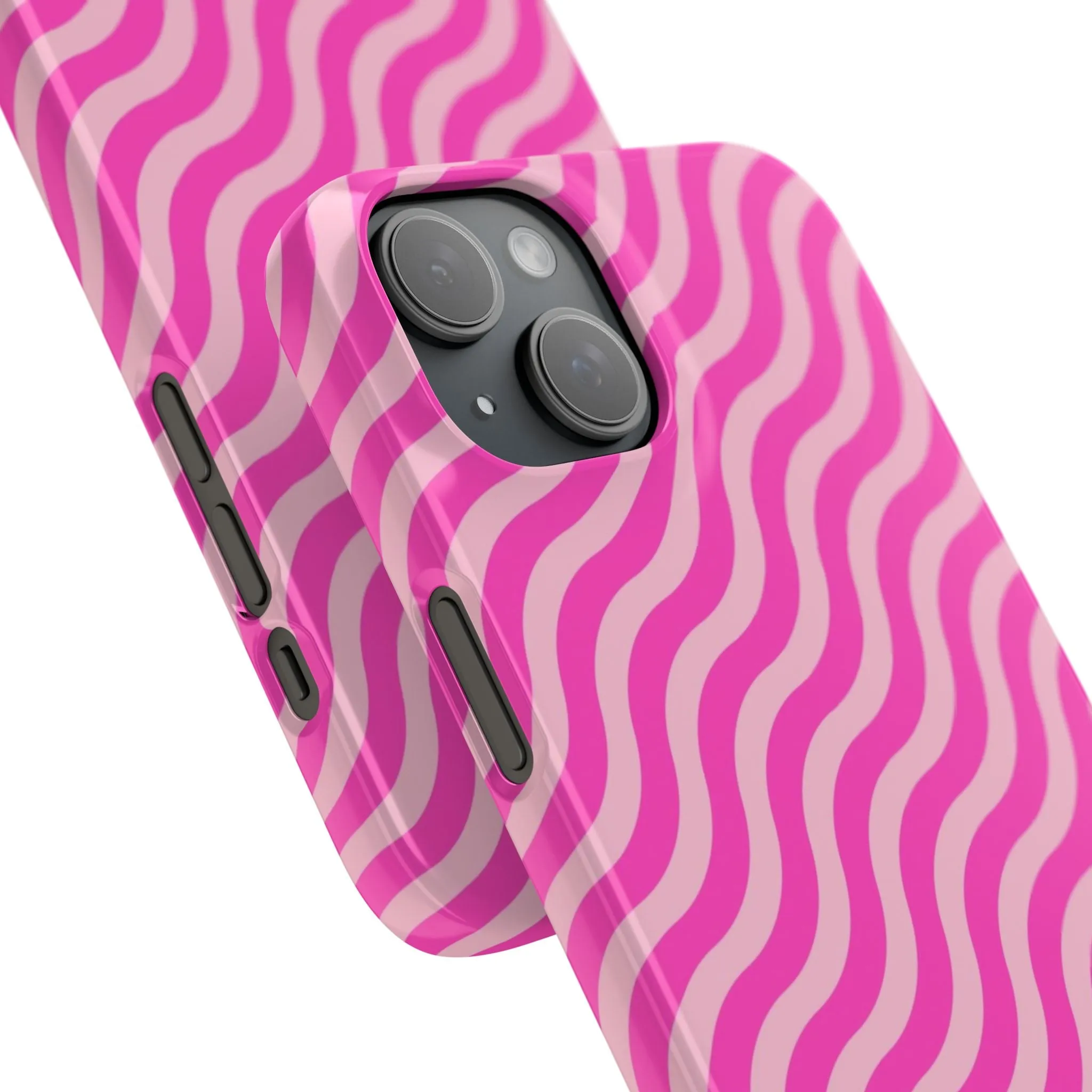 Waveicious Pink Snap iPhone Cases