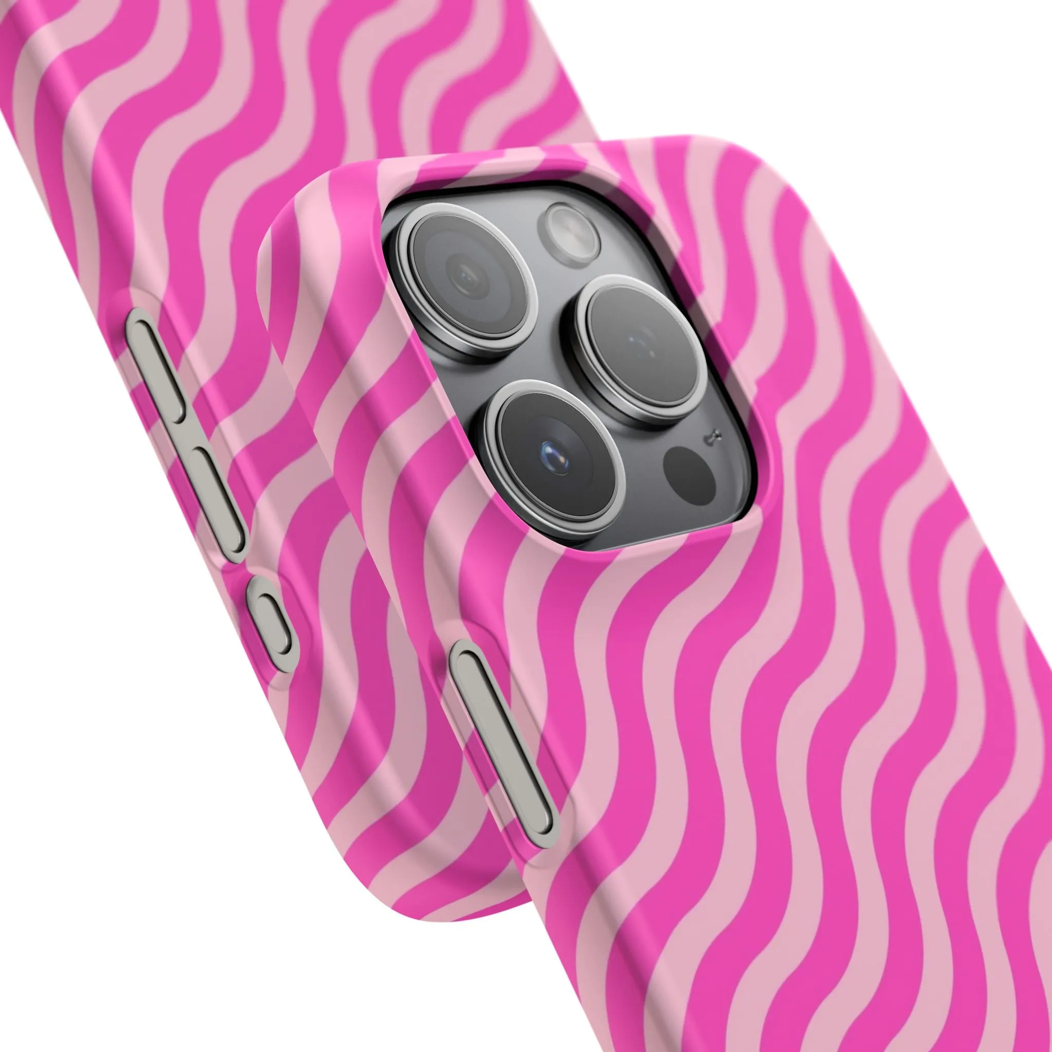 Waveicious Pink Snap iPhone Cases