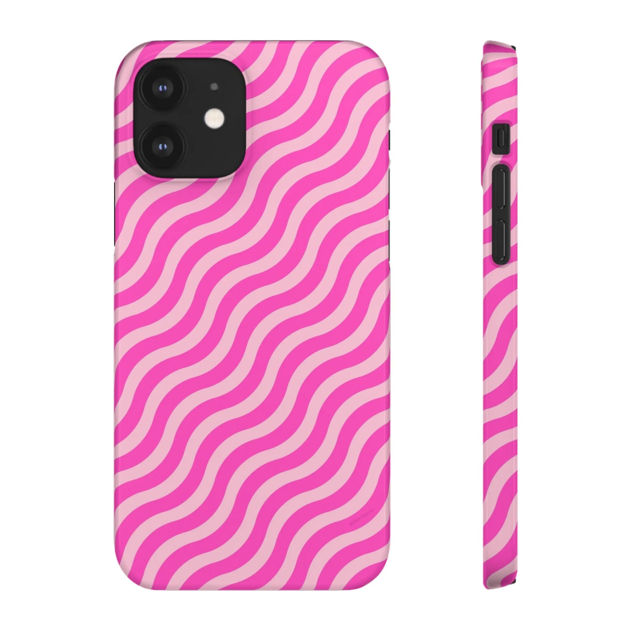 Waveicious Pink Snap iPhone Cases