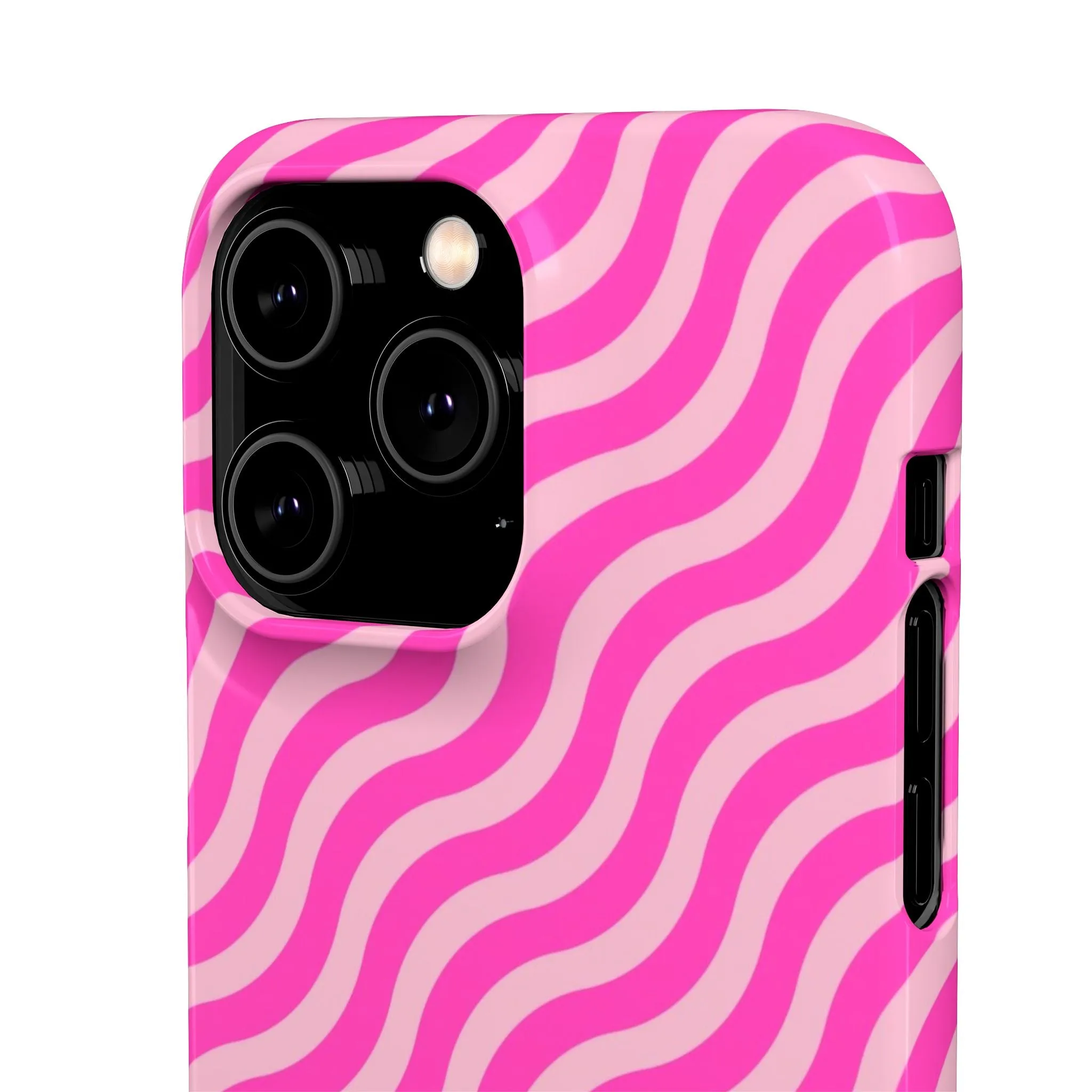 Waveicious Pink Snap iPhone Cases