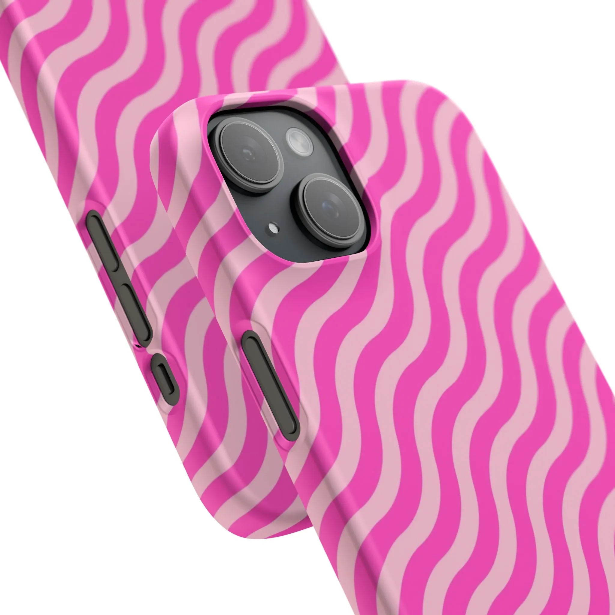 Waveicious Pink Snap iPhone Cases