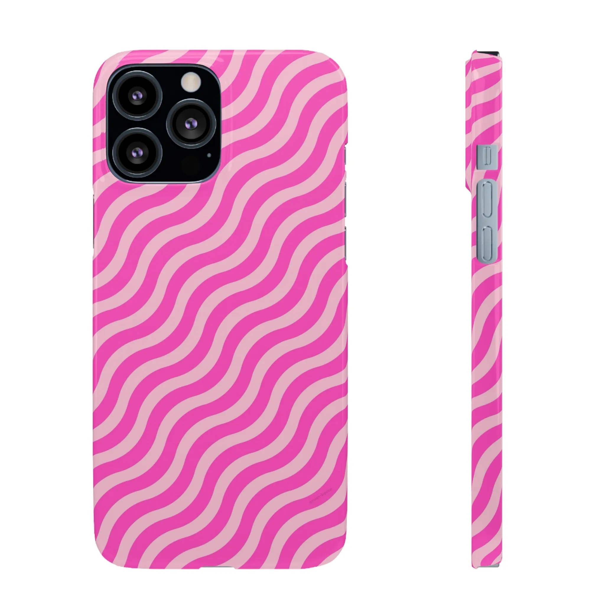 Waveicious Pink Snap iPhone Cases