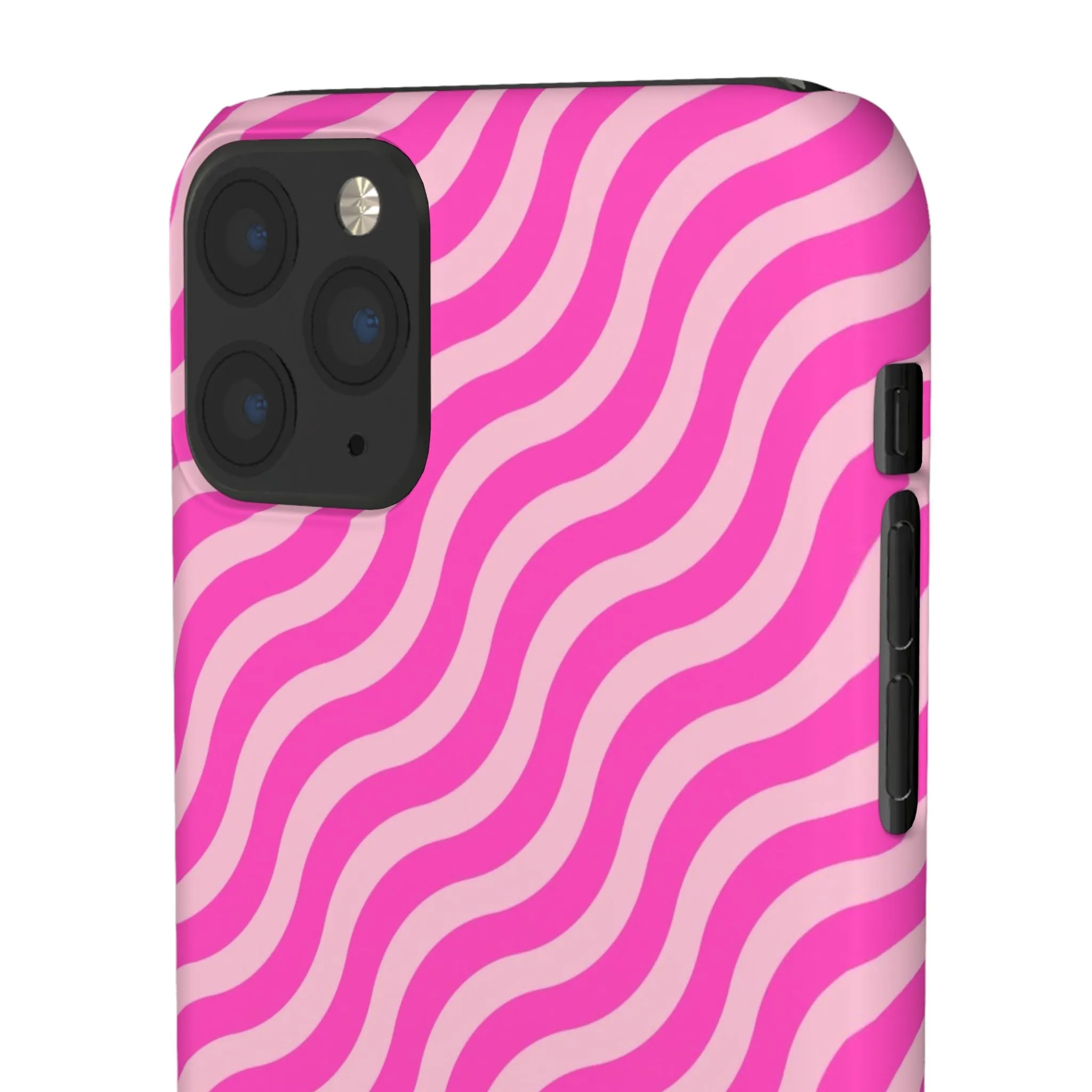 Waveicious Pink Snap iPhone Cases