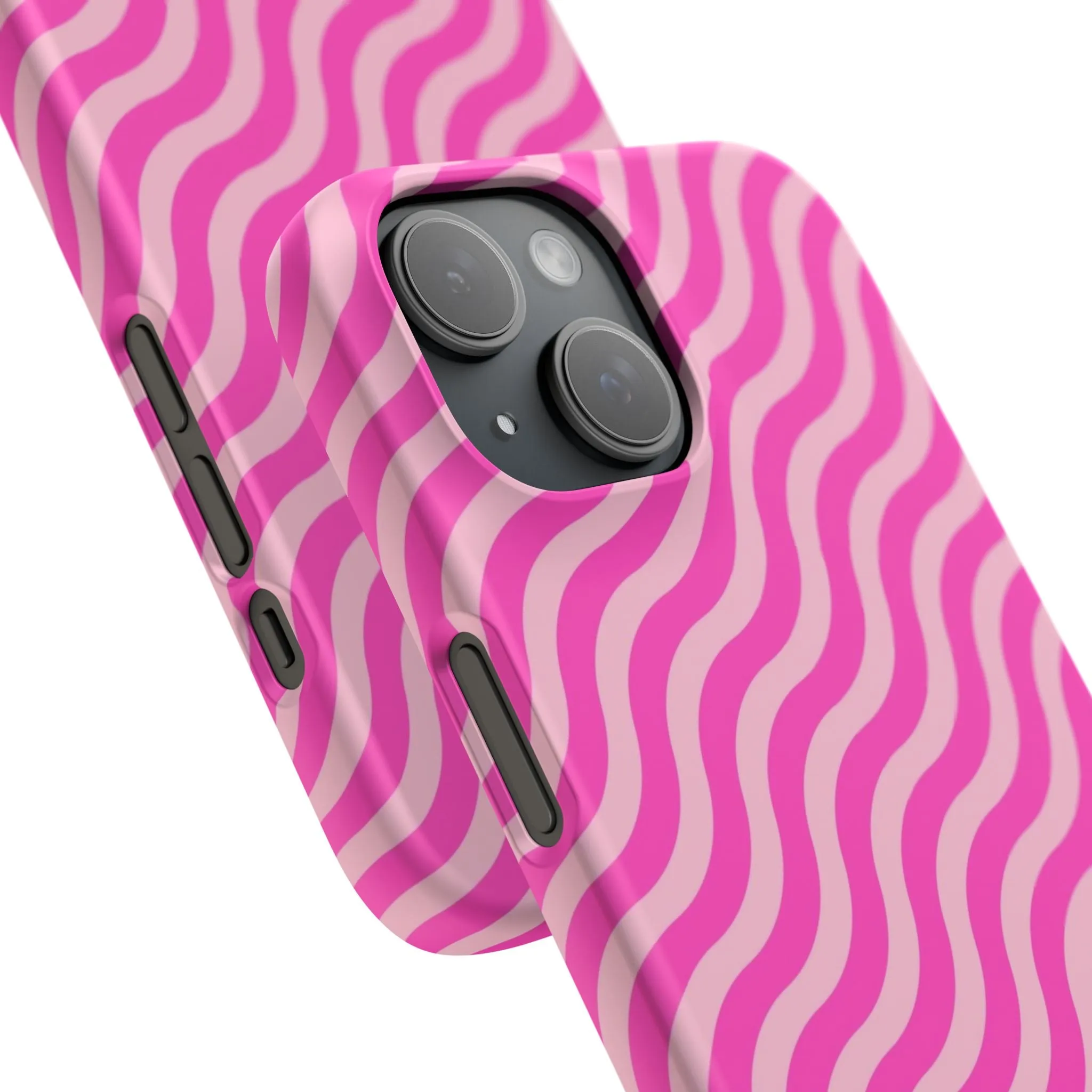 Waveicious Pink Snap iPhone Cases