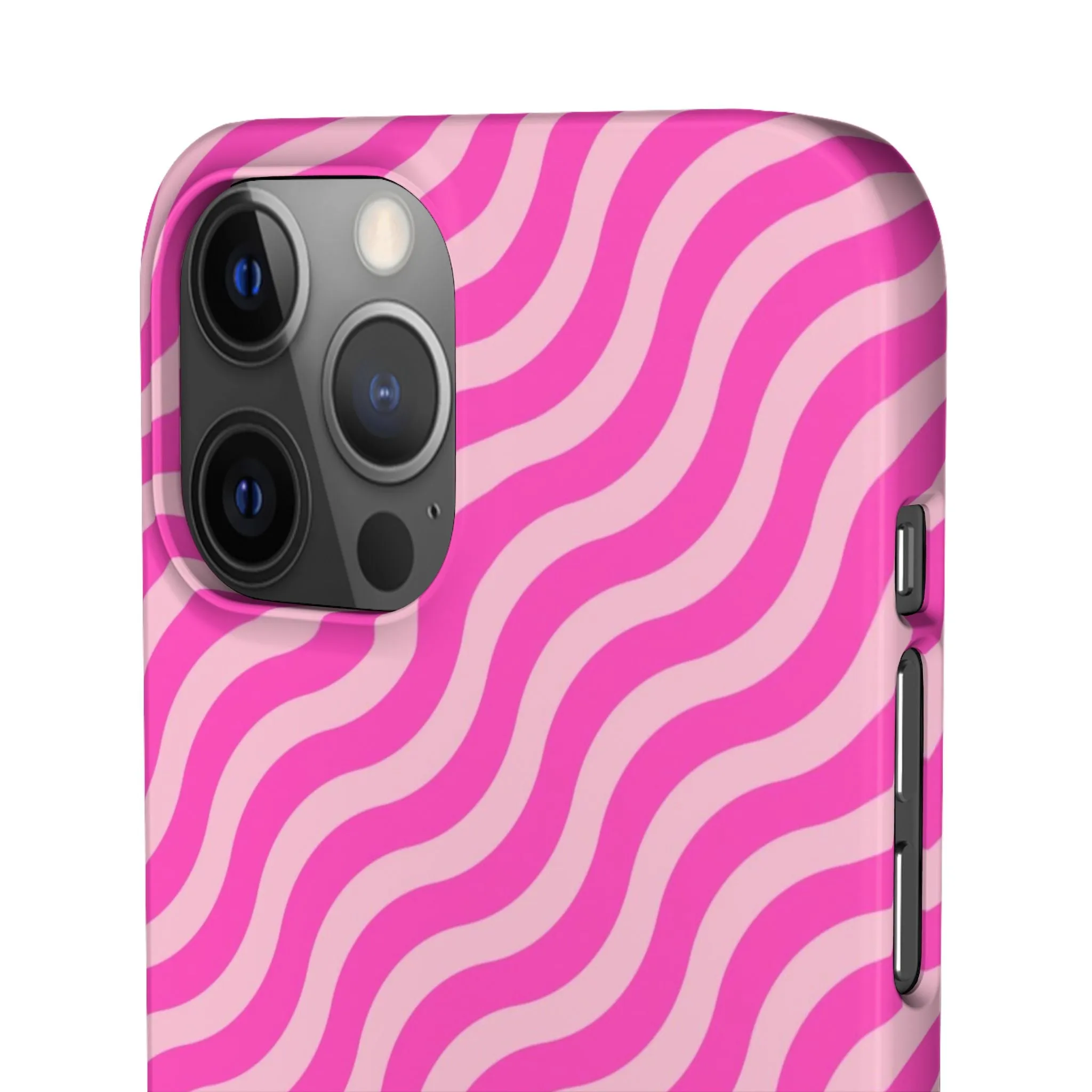 Waveicious Pink Snap iPhone Cases