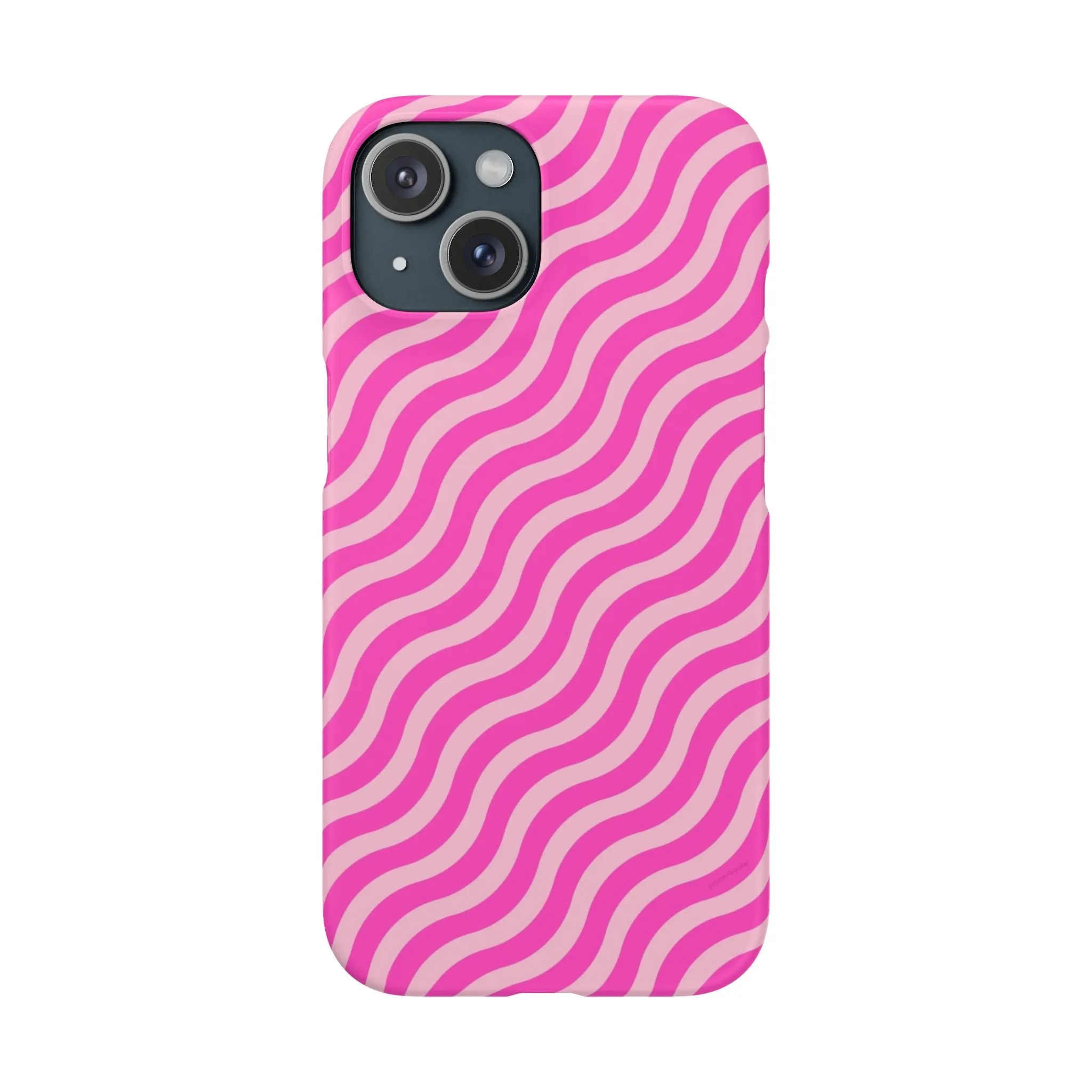 Waveicious Pink Snap iPhone Cases