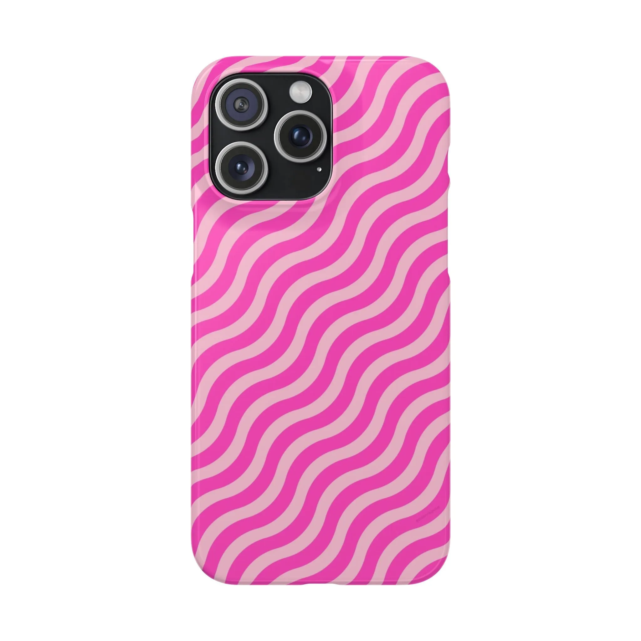 Waveicious Pink Snap iPhone Cases