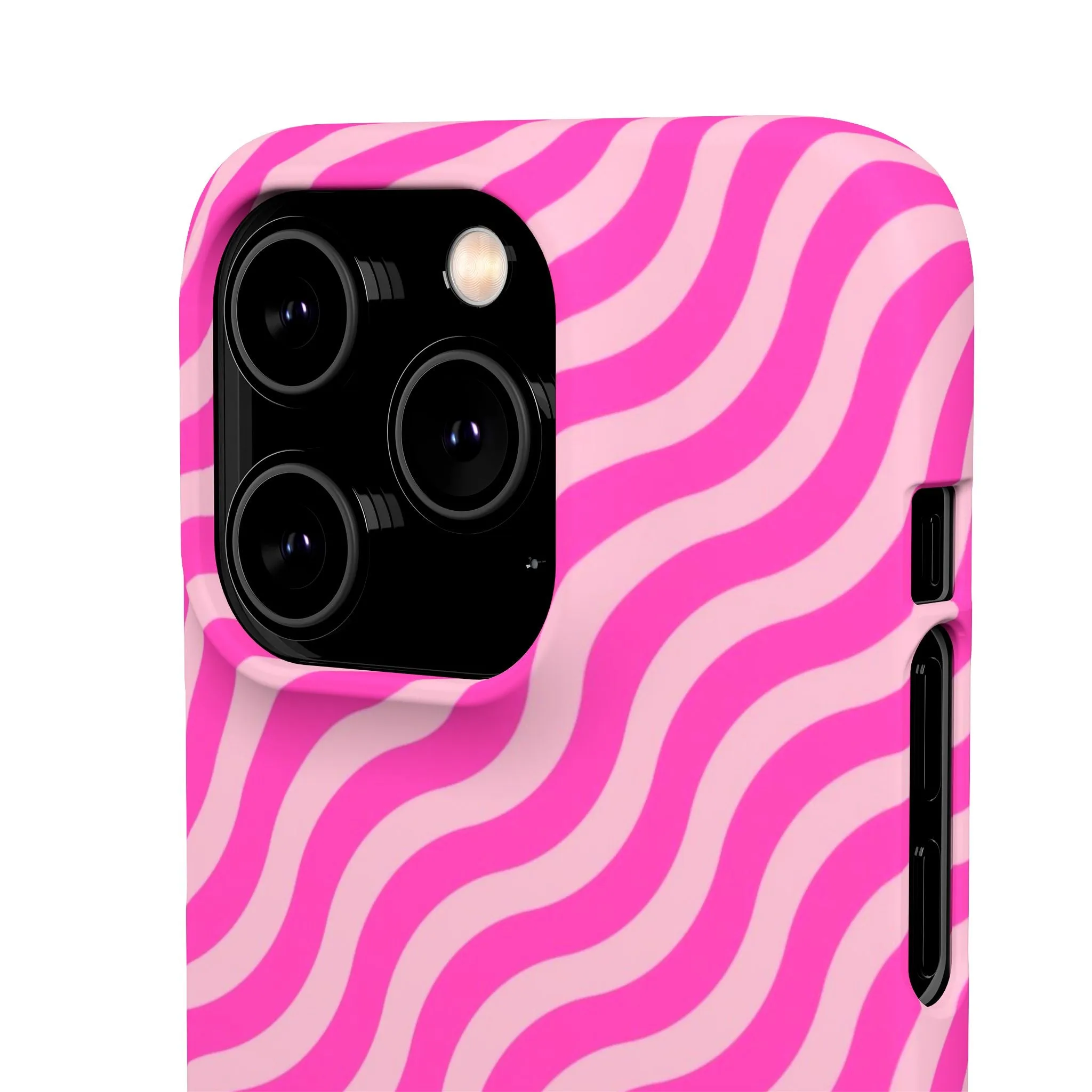 Waveicious Pink Snap iPhone Cases