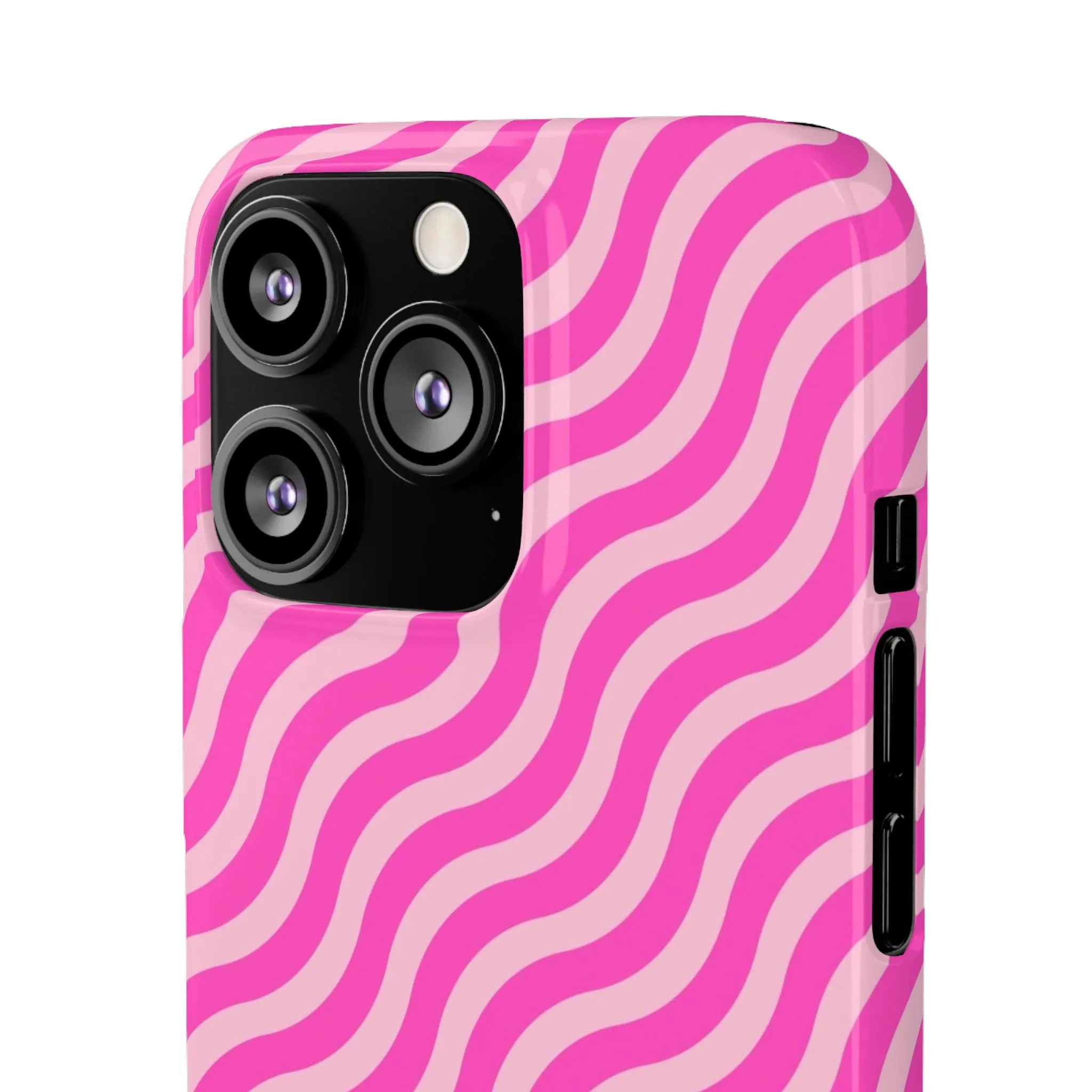 Waveicious Pink Snap iPhone Cases