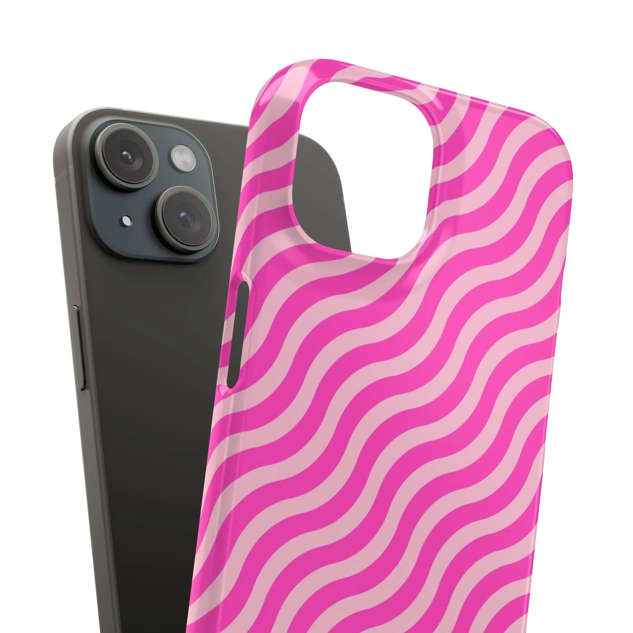 Waveicious Pink Snap iPhone Cases