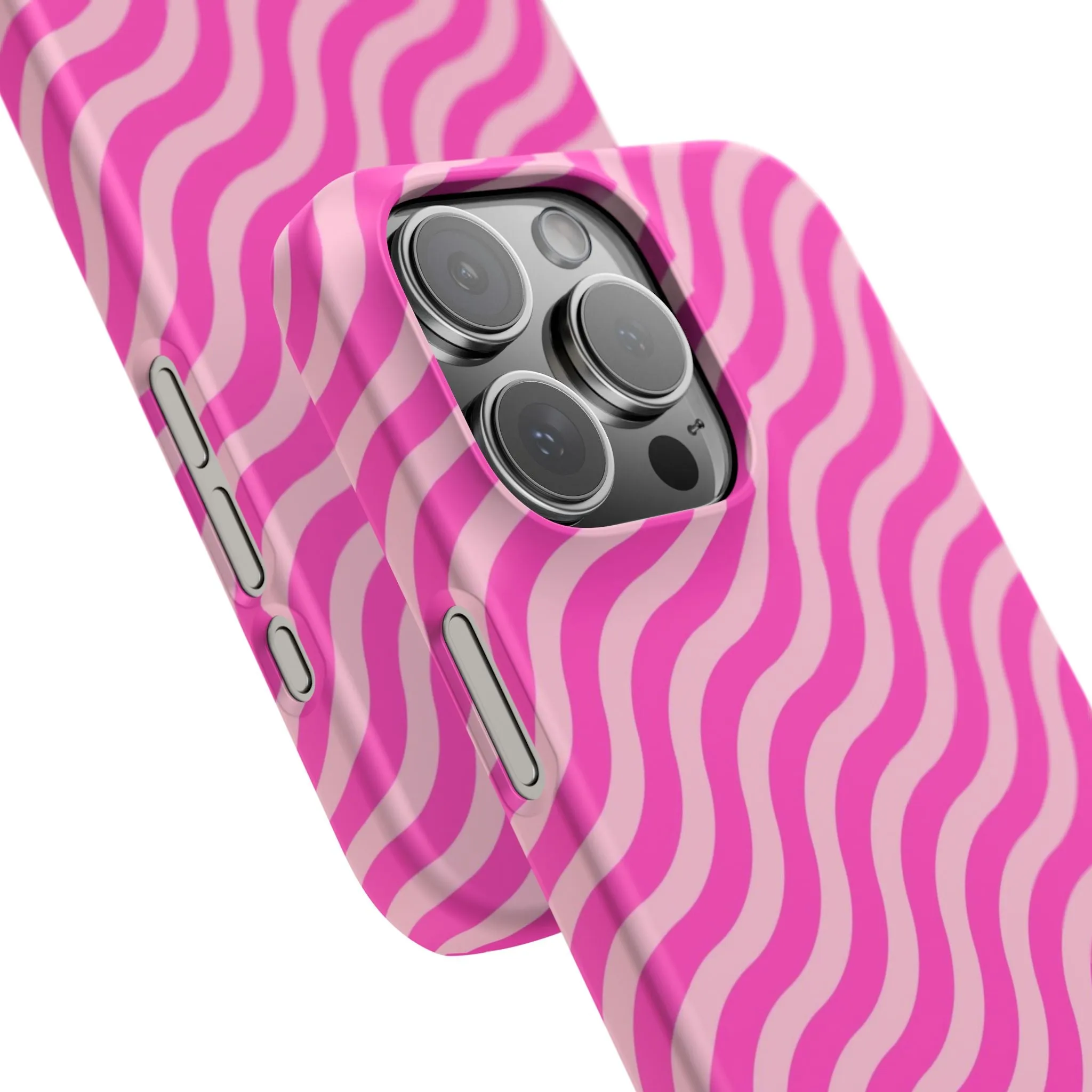 Waveicious Pink Snap iPhone Cases