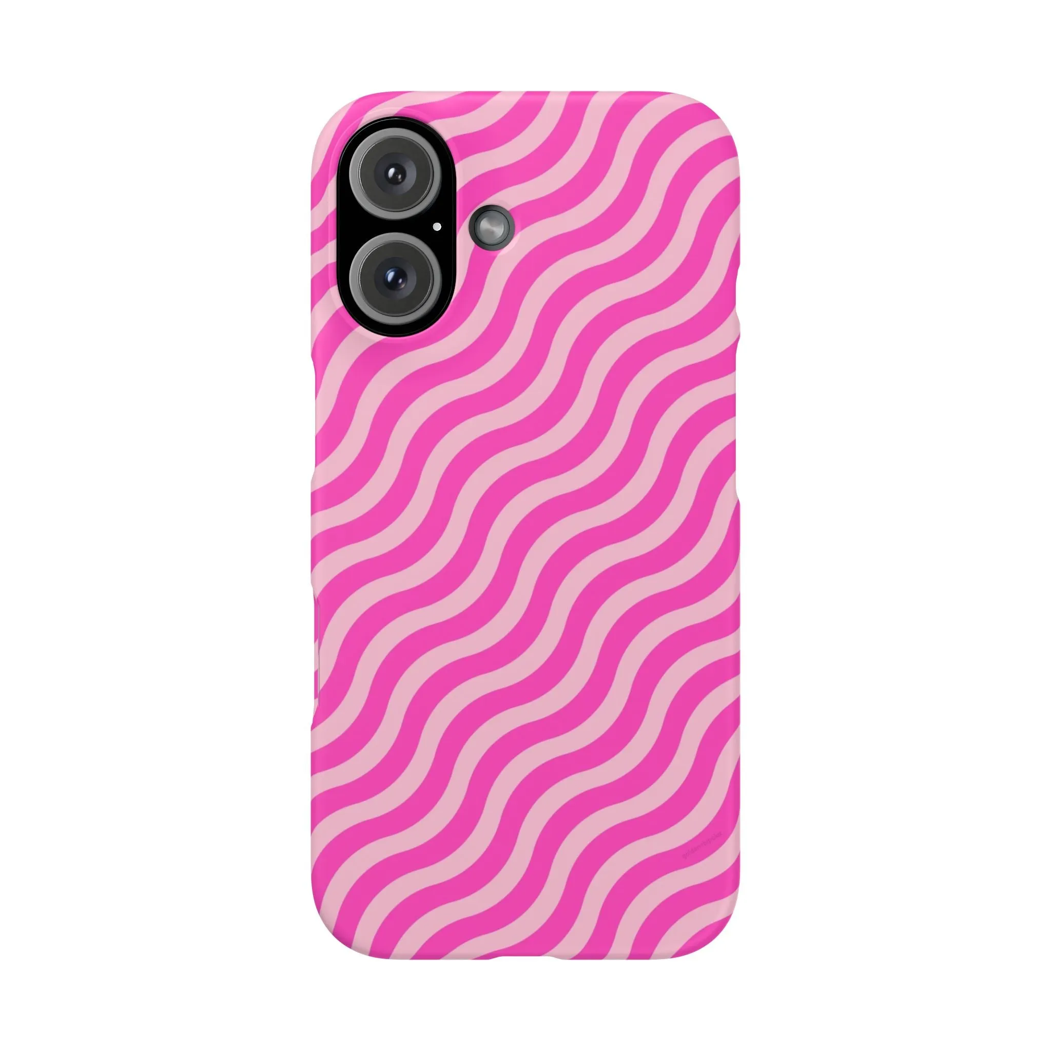 Waveicious Pink Snap iPhone Cases