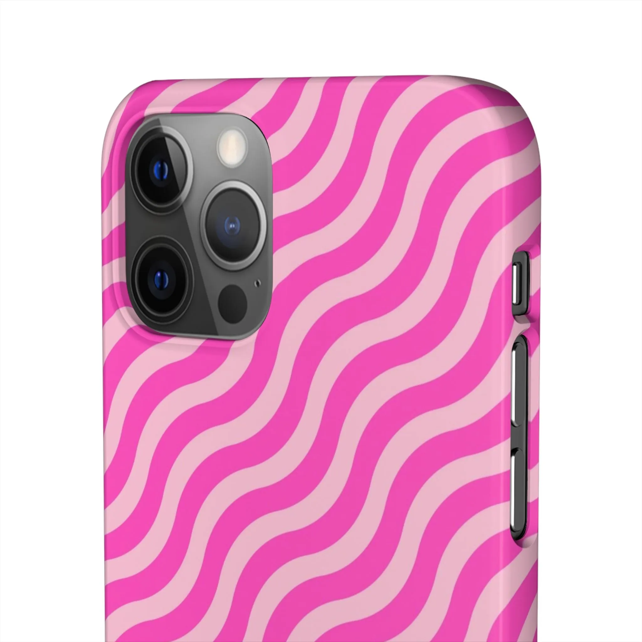 Waveicious Pink Snap iPhone Cases