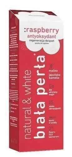 WHITE PEARL Natural raspberry paste 75ml