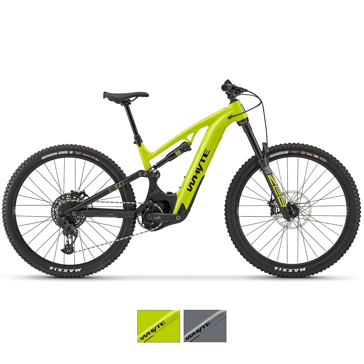 Whyte E-160 S Full Suspension Electric Mountain Bike 2024