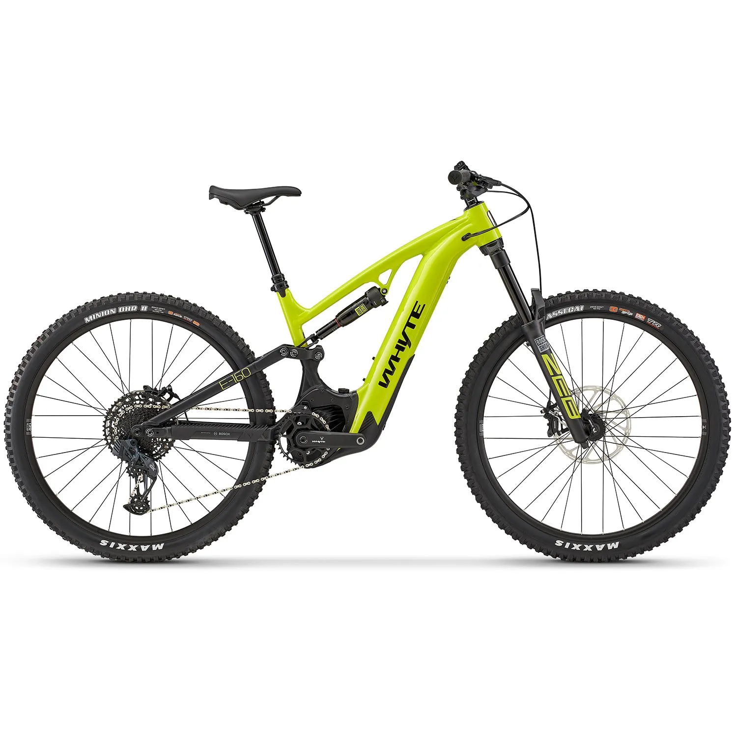 Whyte E-160 S Full Suspension Electric Mountain Bike 2024