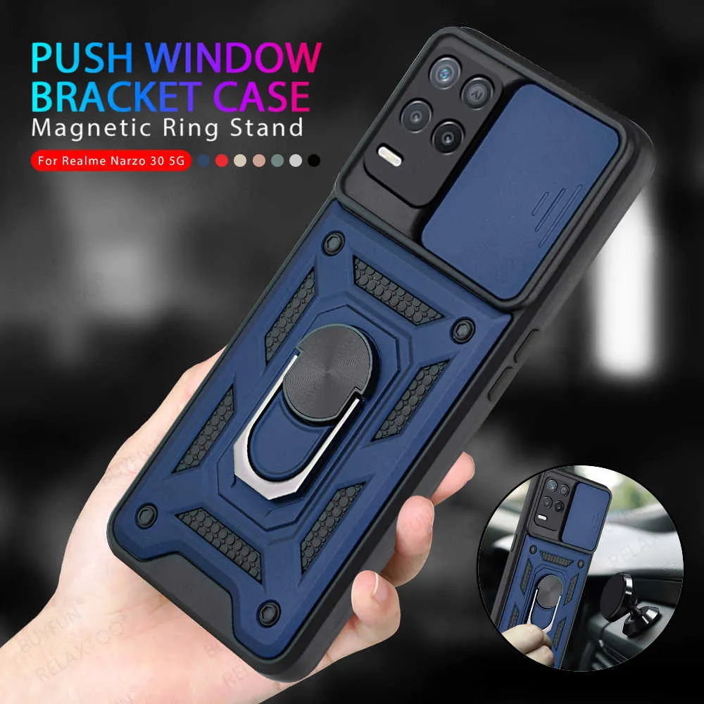 Window Push Ring Armour Case | OPPO Models