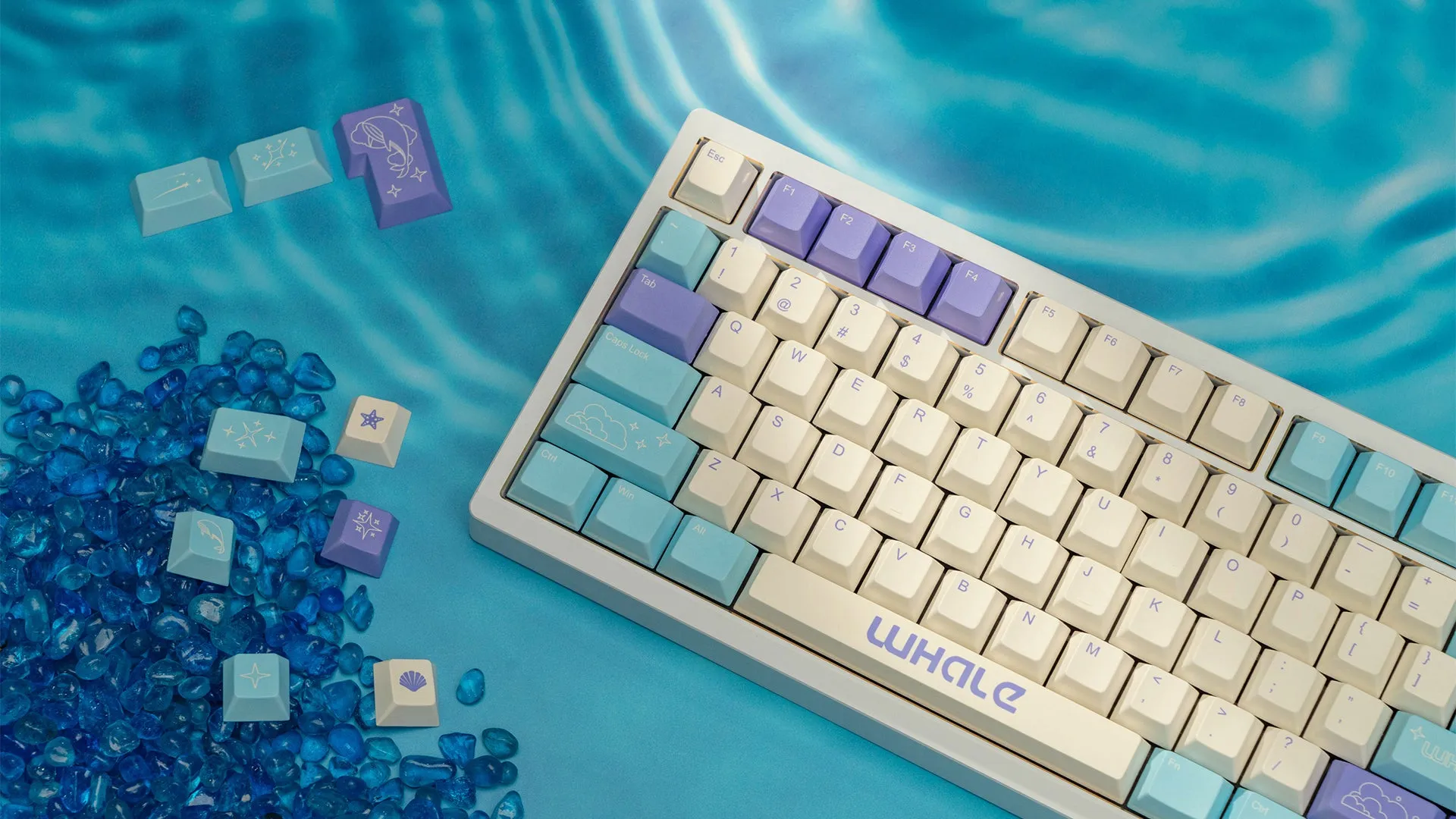 Wuque Studio Whale Keycap Set