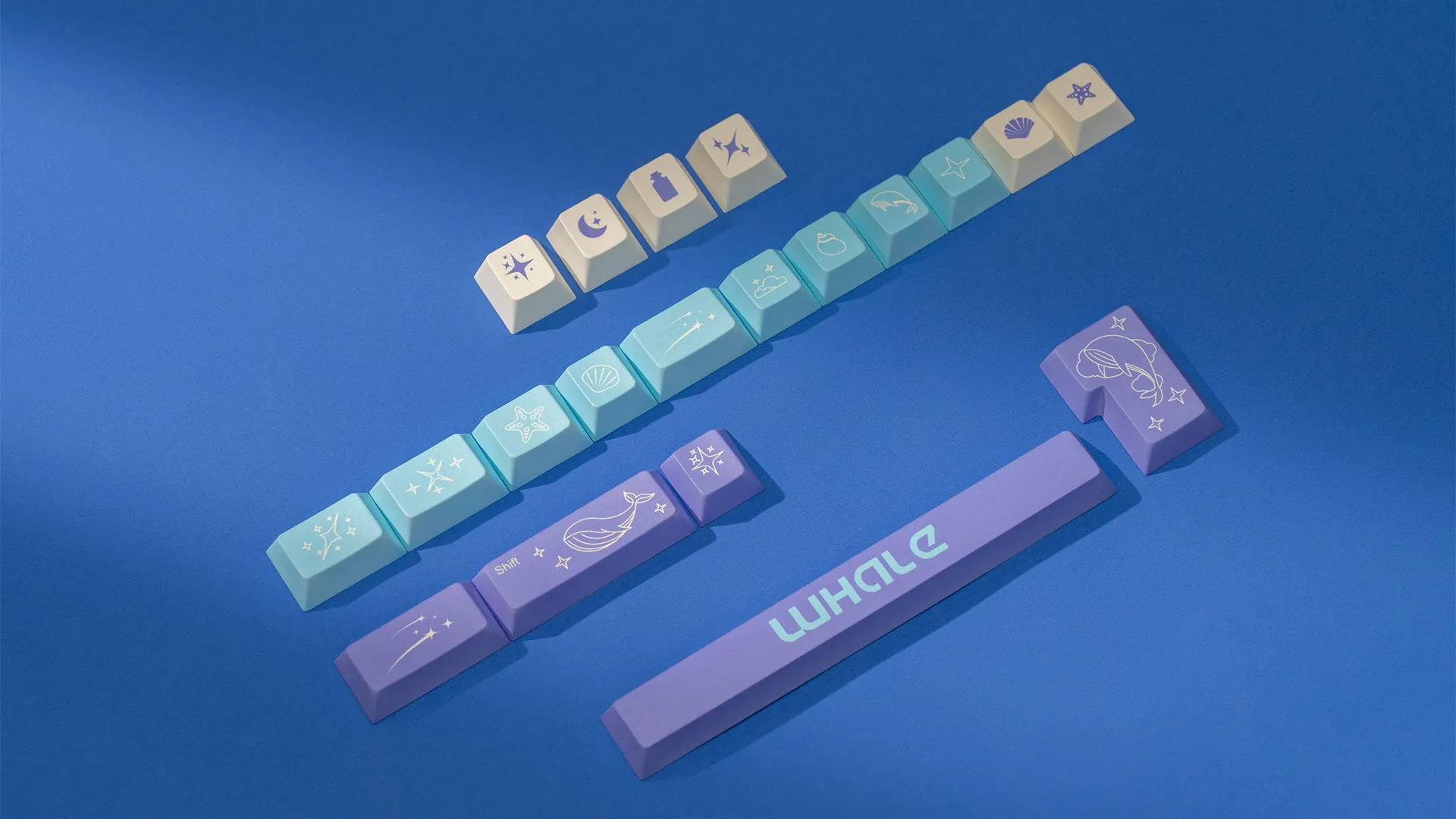 Wuque Studio Whale Keycap Set