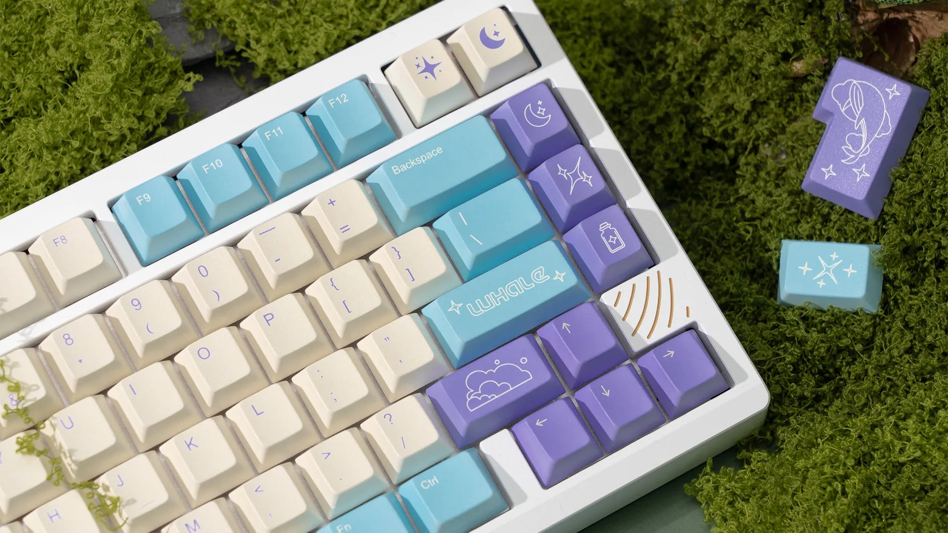 Wuque Studio Whale Keycap Set