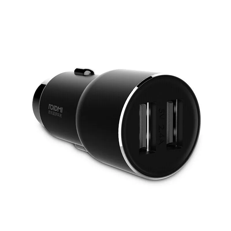 Xiaomi ROIDMI 3S Bluetooth Car Kit Handsfree FM Car Charger USB Charger and AUX car accessories For iPhone Android Smart Control