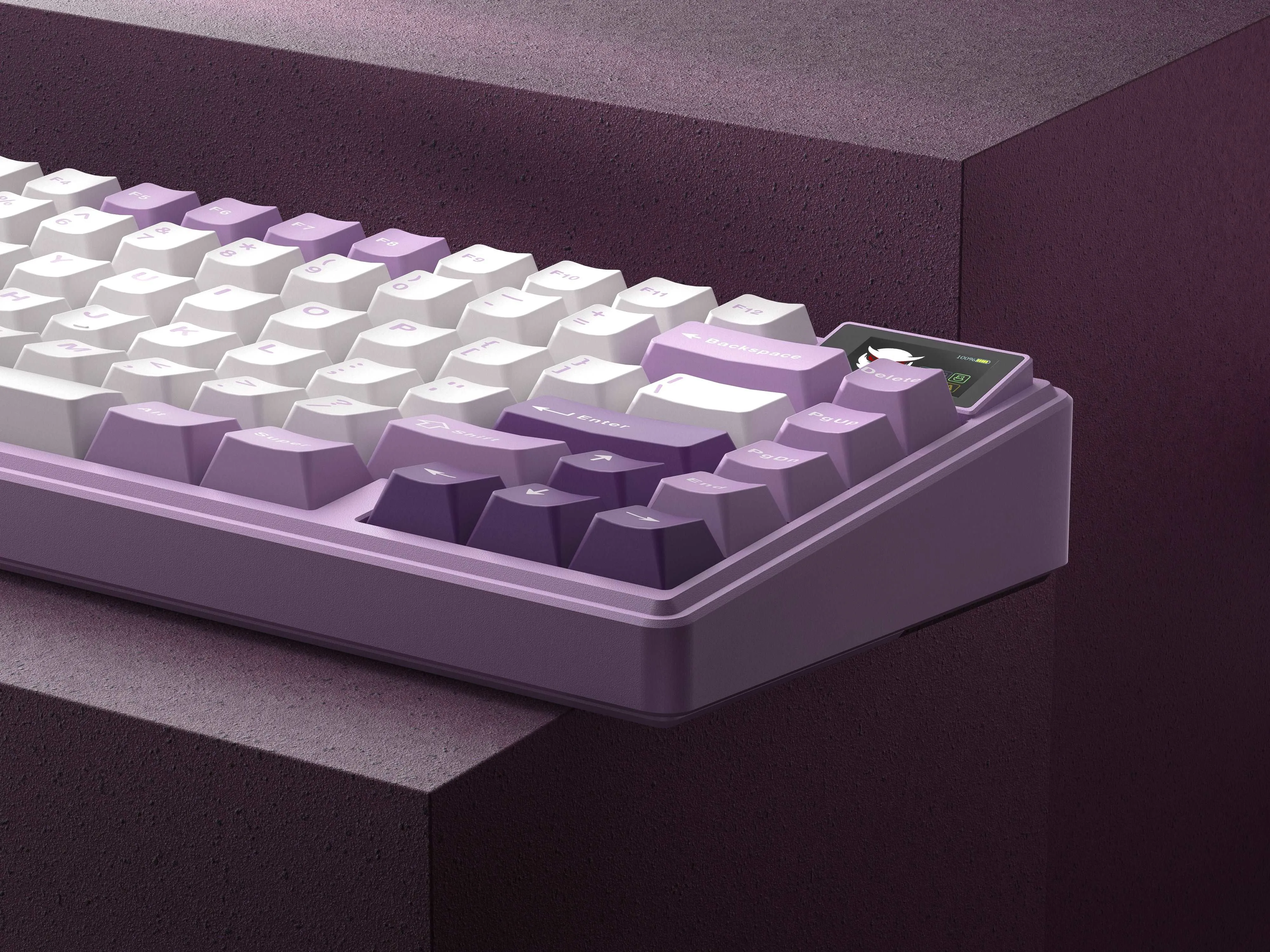 XVX K75 Pro CNC Aluminum Mechanical Keyboard Hot Swap Switchs Flex Cuts PCB With PBT Keycaps