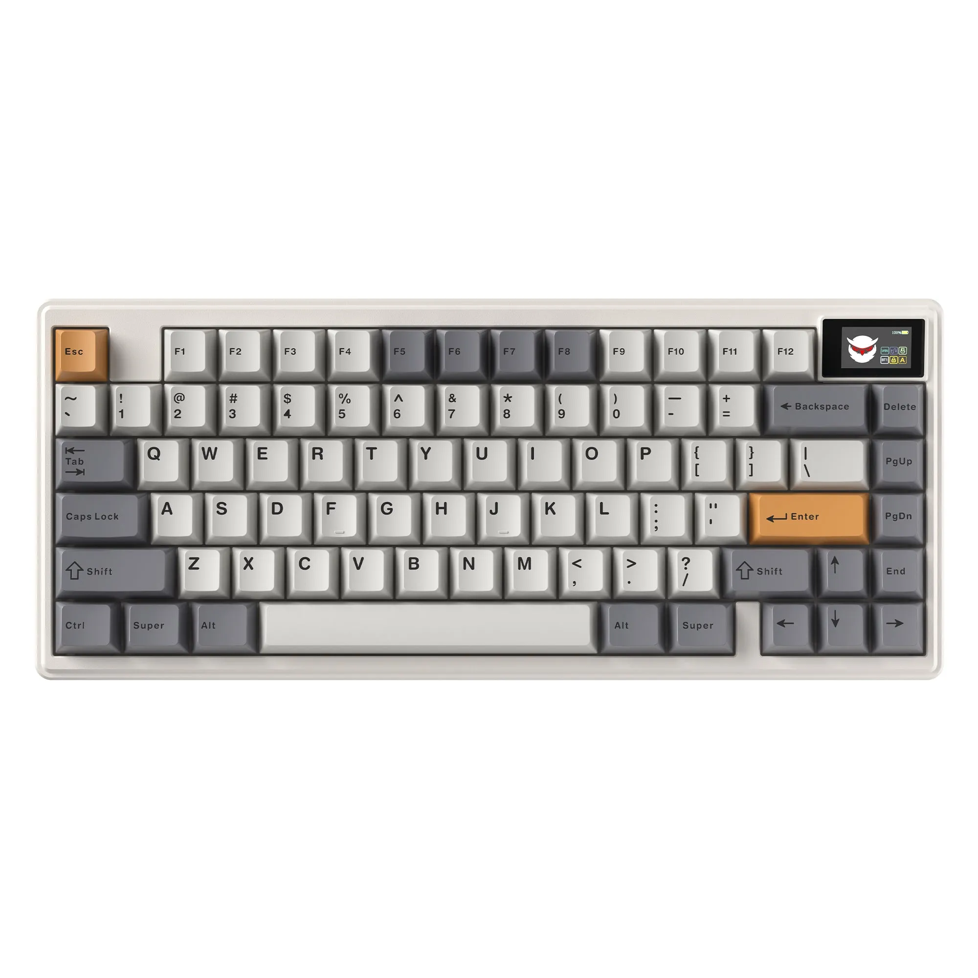 XVX K75 Pro CNC Aluminum Mechanical Keyboard Hot Swap Switchs Flex Cuts PCB With PBT Keycaps