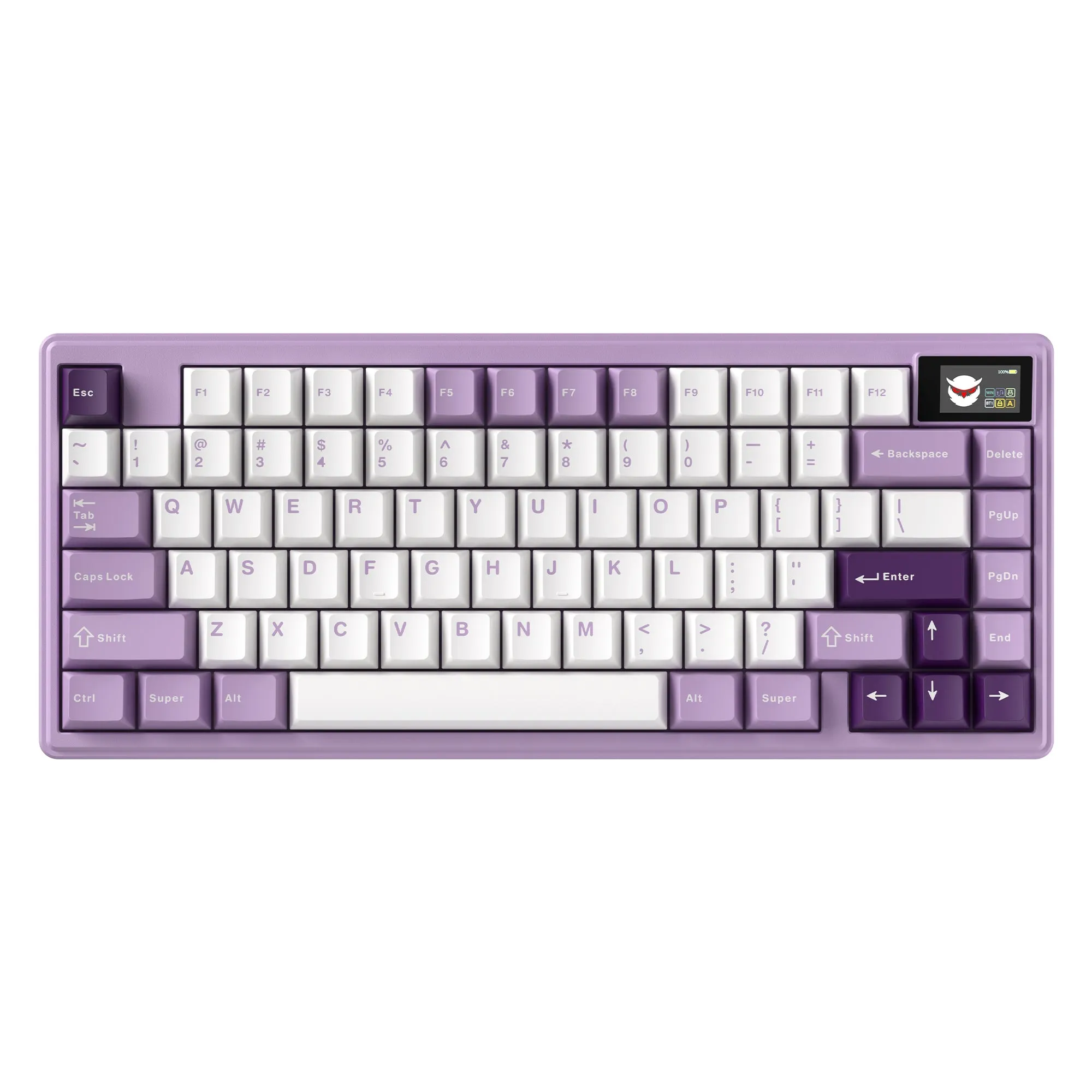 XVX K75 Pro CNC Aluminum Mechanical Keyboard Hot Swap Switchs Flex Cuts PCB With PBT Keycaps